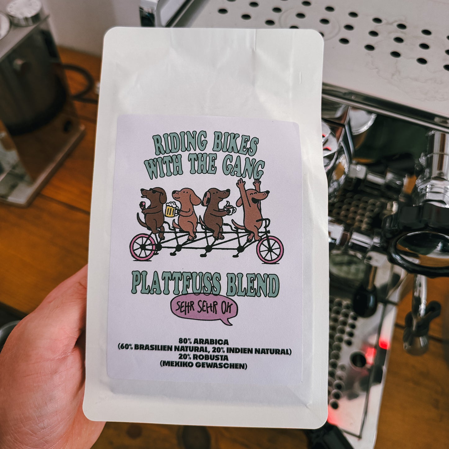 Riding Bikes with the Gang Bundle ( T-Shirt + Kaffee)