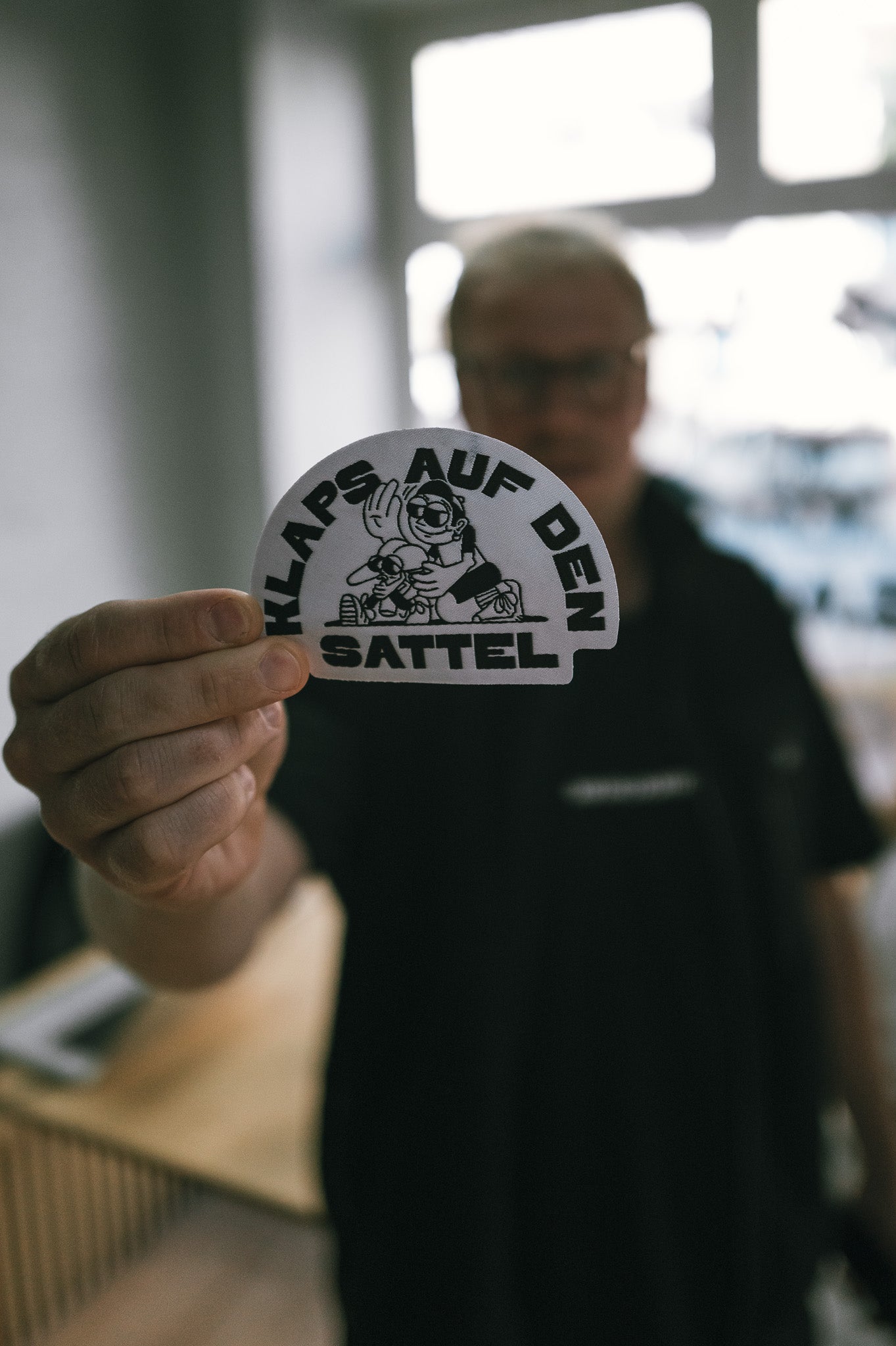 Klaps auf den Sattel Patch