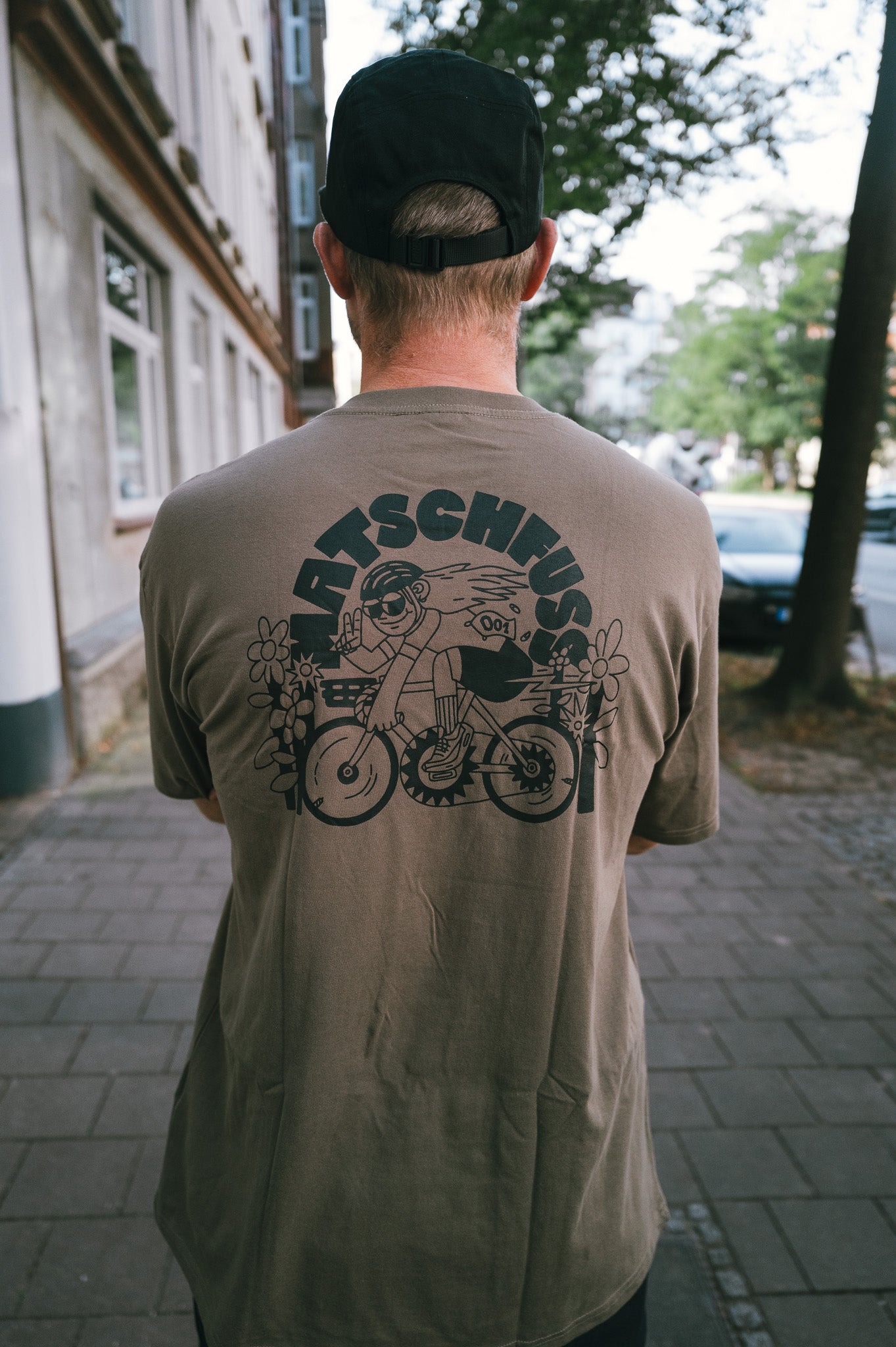 T-Shirt - Matschfuss green