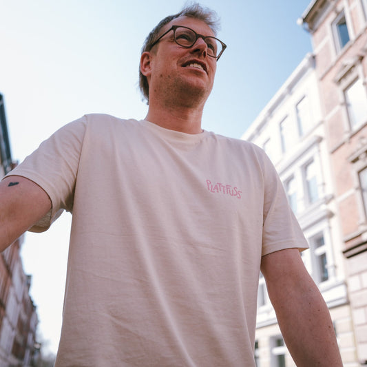 Klaps auf den Sattel Shirt - Rosé auf Natur