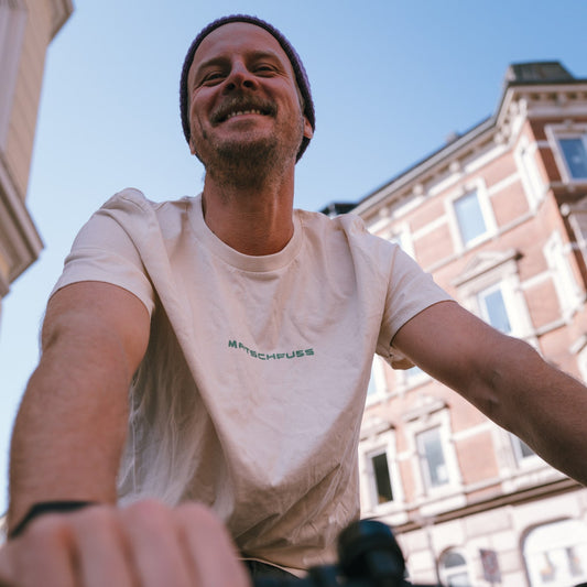 T-Shirt Matschfuss Spring 25 Natural Raw/Grün