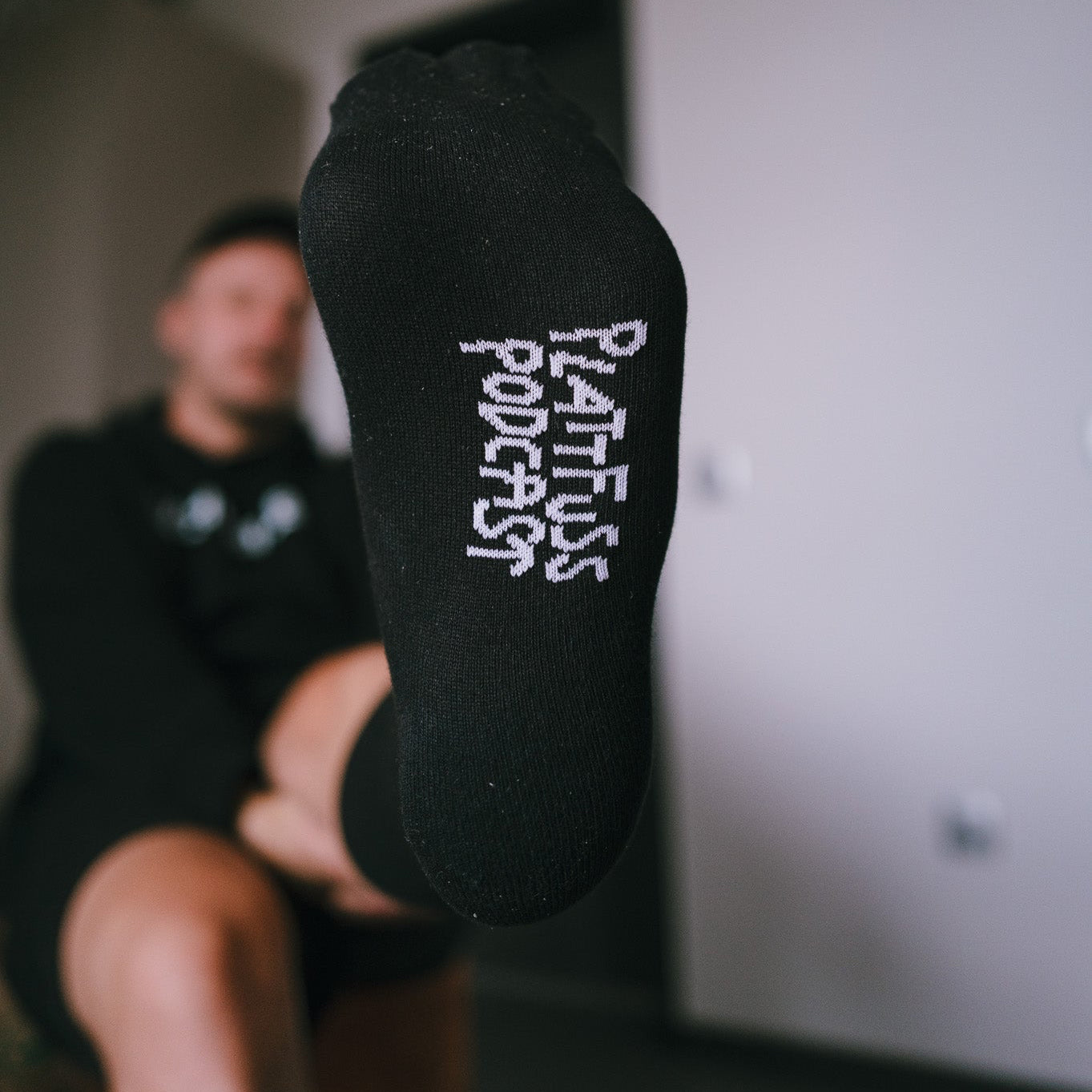 Tennis Socken - Klaps schwarz