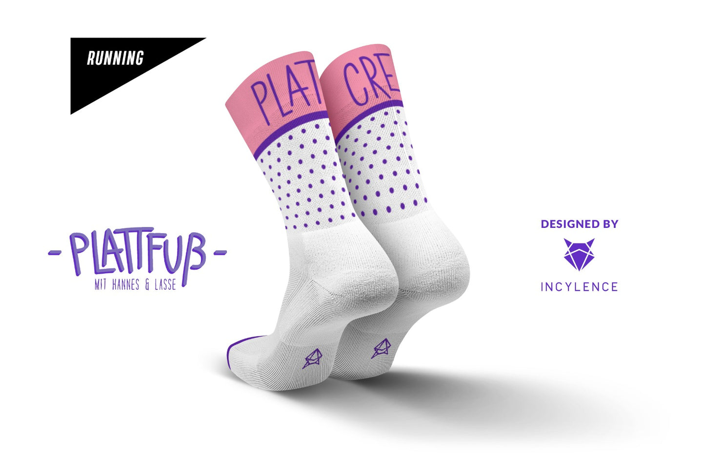 PLATTFUSS CREW X INCYLENCE SOCKEN