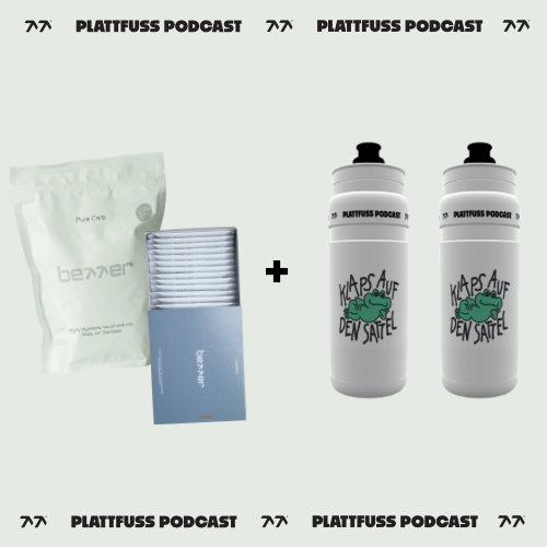 2 PLATTFUSS FLASCHEN + BETTER CARBS 1KG + HYDRATION