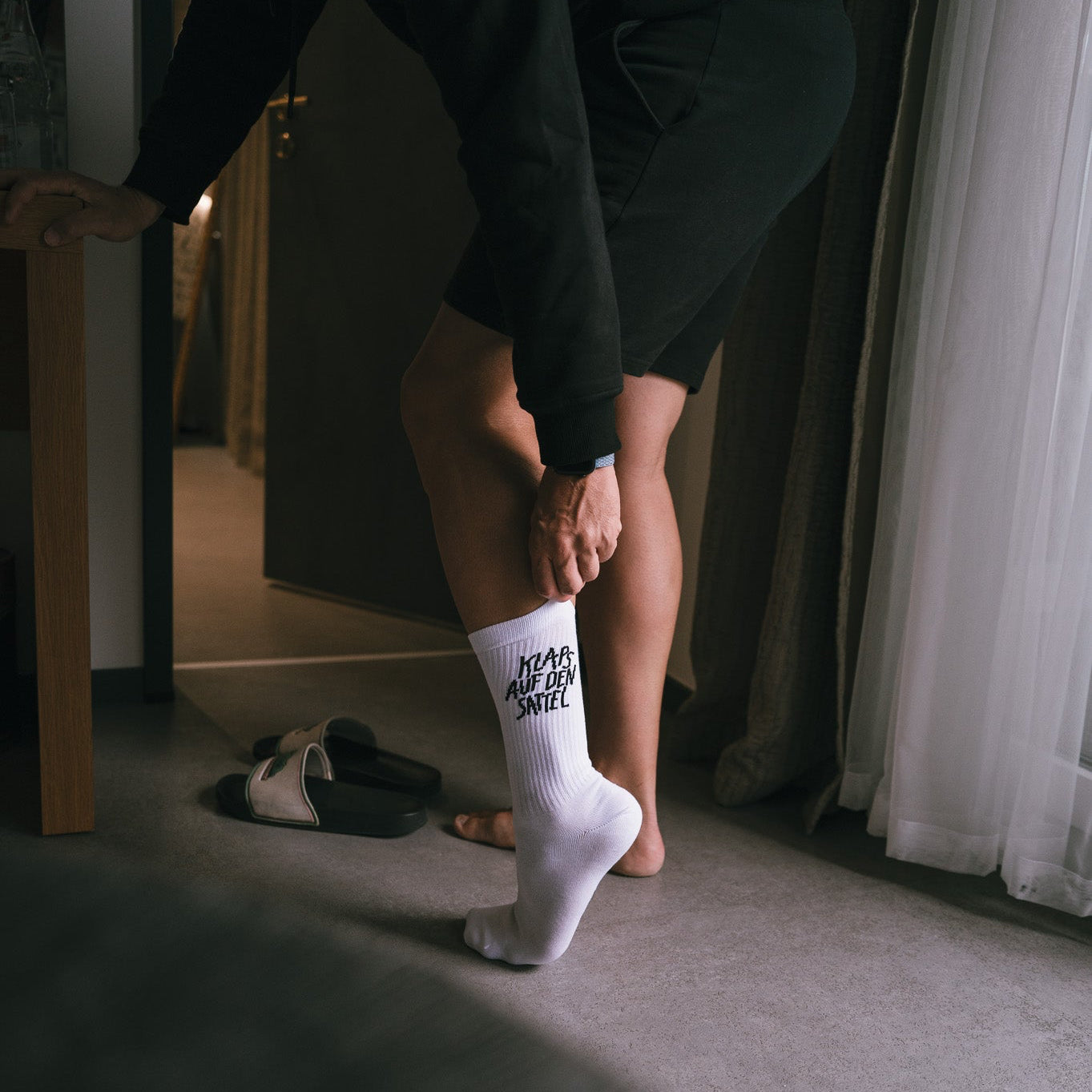 Tennis-Socken - Klaps weiß