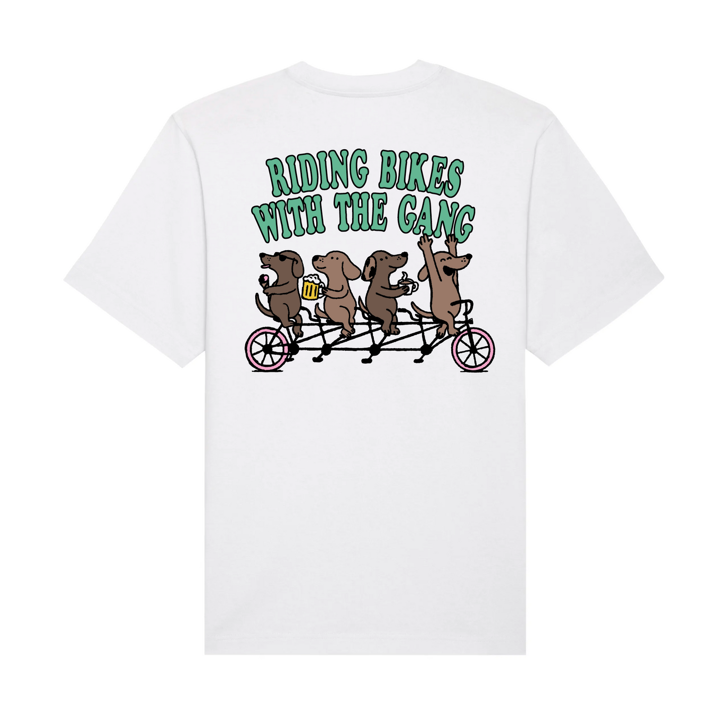 Riding Bikes with the Gang Bundle ( T-Shirt + Kaffee)